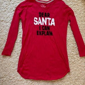 Victoria's Secret Red Long Sleeve Top